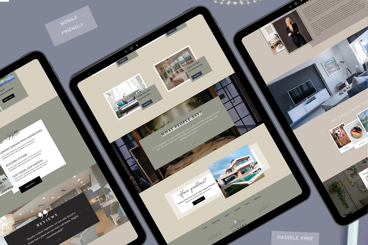 Wix real estate website, a Wix Template by Climbwithelevator (Photo 3 of 9)