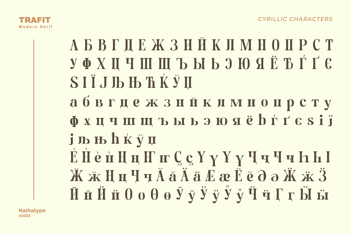 Trafit, a Serif Font by Nathatype (Photo 10 of 10)