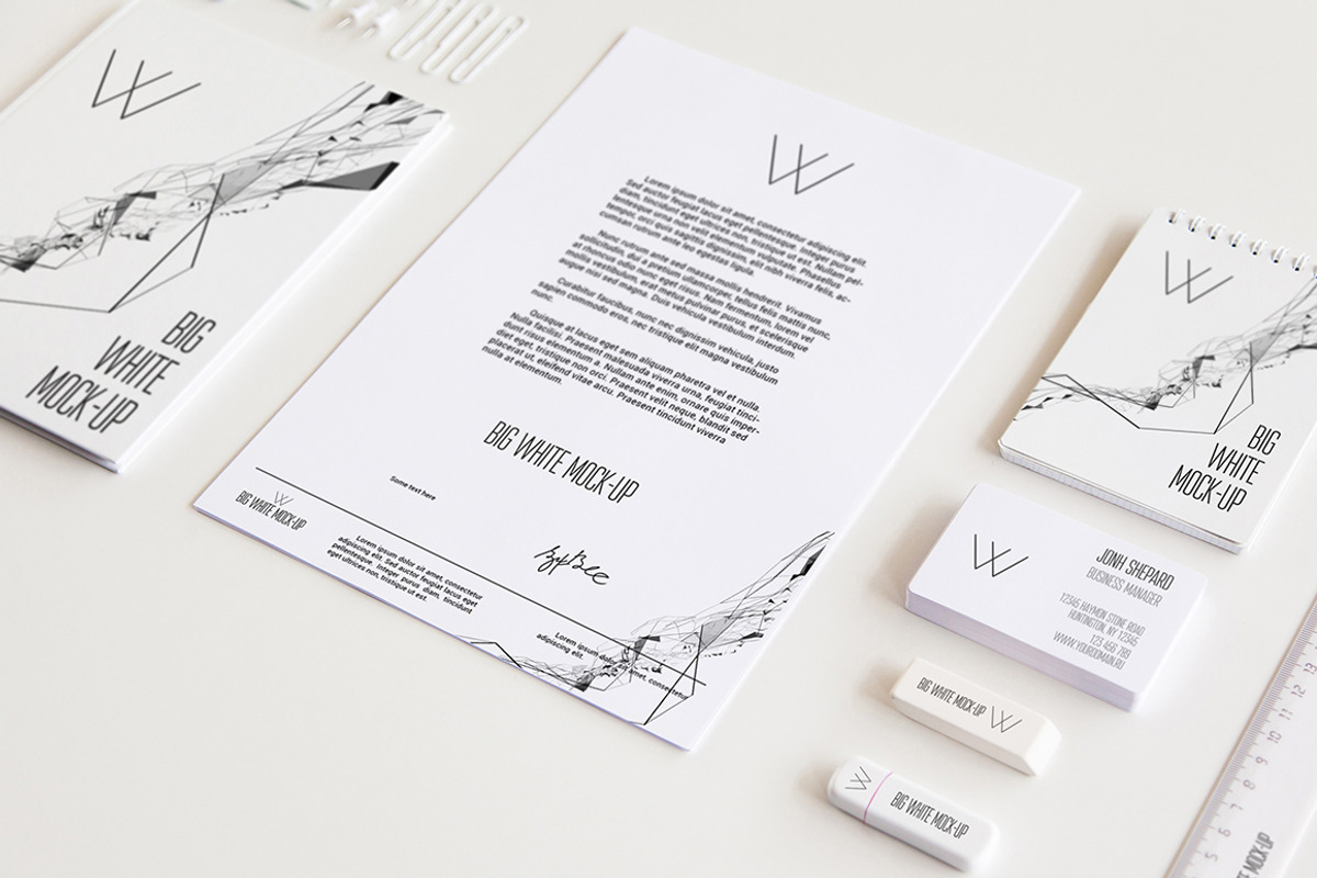 Big White Mock-Up, a Product Mockup by Freeman Studio (Photo 38 of 45)
