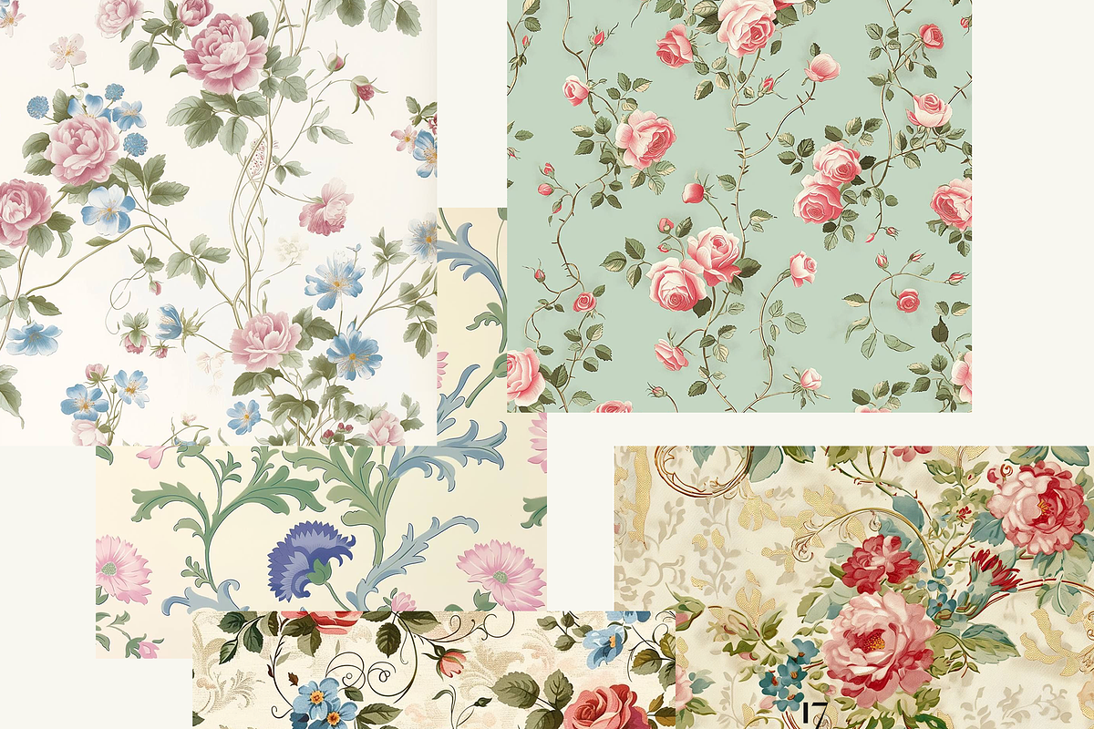 Rococo Coquette Collage