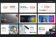 Company Profile PowerPoint Templates, a Presentation Template by Warna Works (Thumbnail 6 of 36)