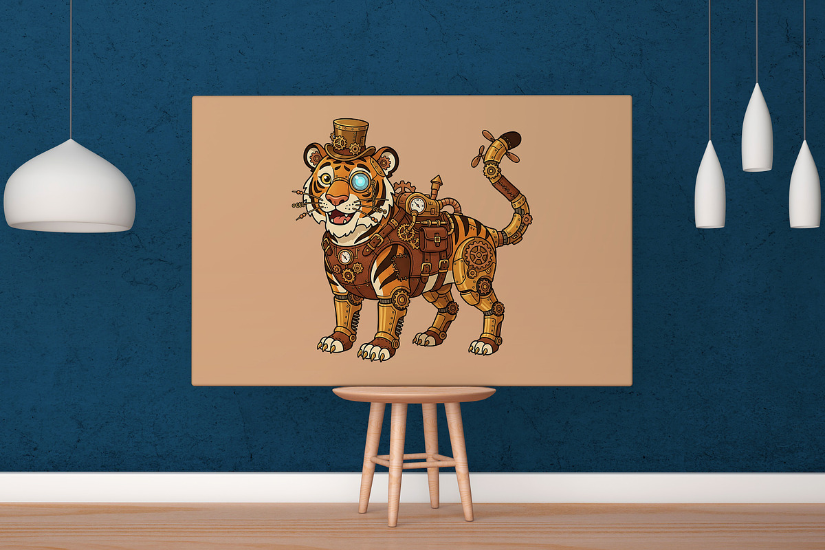 Tiger Clipart, an Animal Illustration by Forhadx5 (Photo 9 of 14)