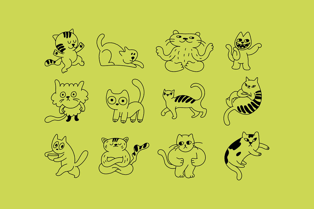 Pets and mascots, vector elements, a Graphic by venimo (Photo 8 of 13)