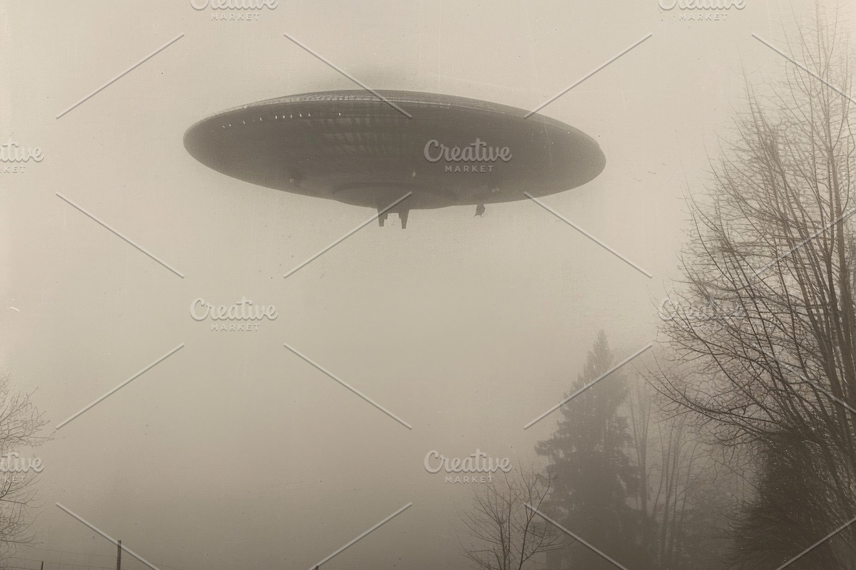 97 UFO objects flying in the sky, a Transportation Photo by Handmadefont (Photo 42 of 101)