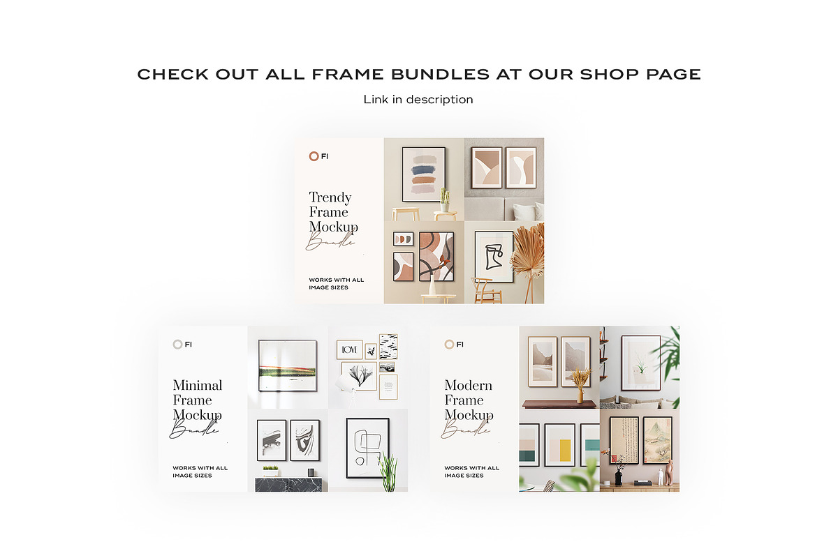 Trendy Frame Mockup Template Bundle, a Product Mockup by FoundImages (Photo 24 of 25)