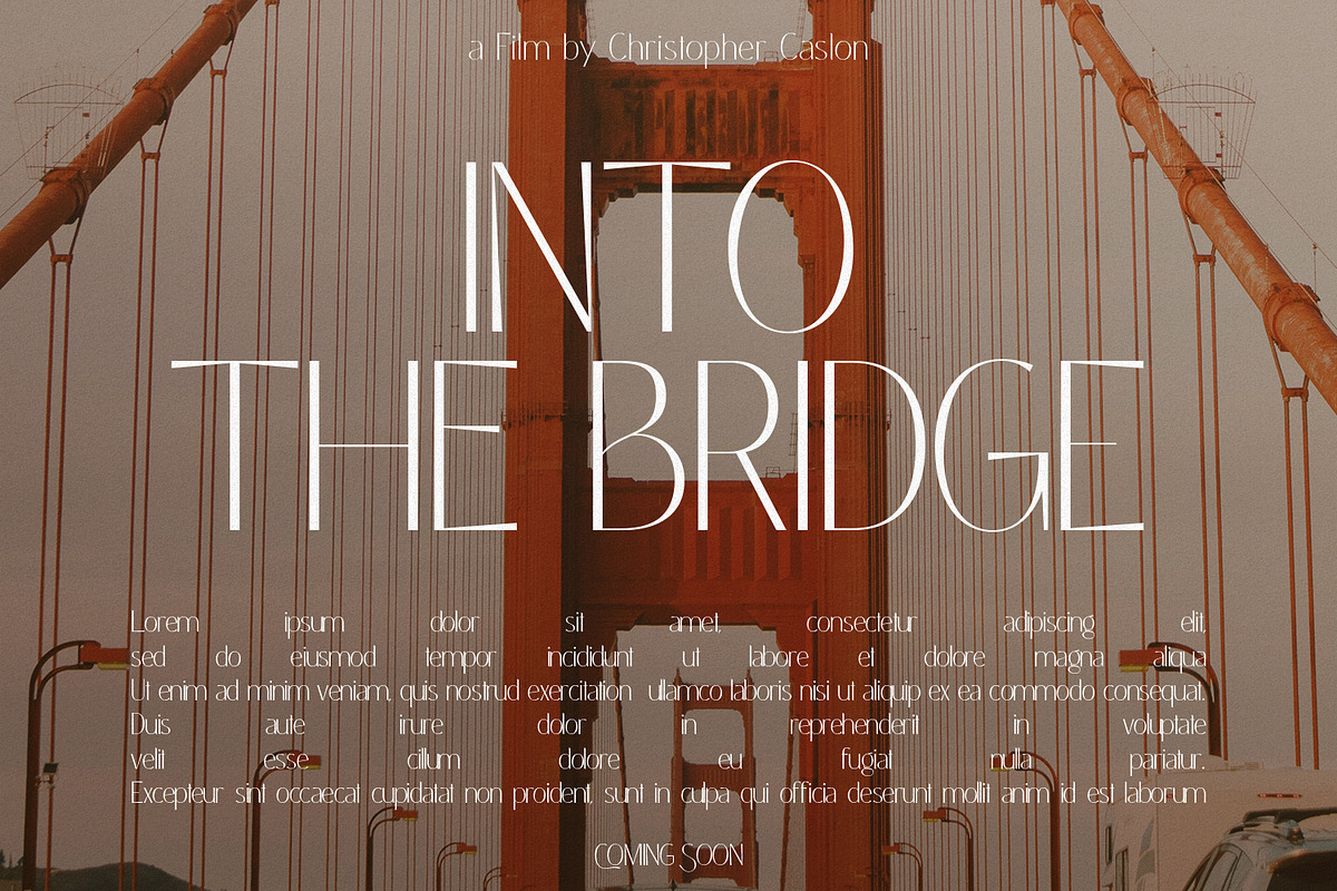 Coastine - Chic Modern Font, a Sans Serif Font by Typetemp Studio (Photo 21 of 26)