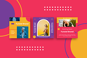 Funstel Puzzle Instagram Feed Templa, a Social Media Template by Inkofert (Thumbnail 8 of 10)