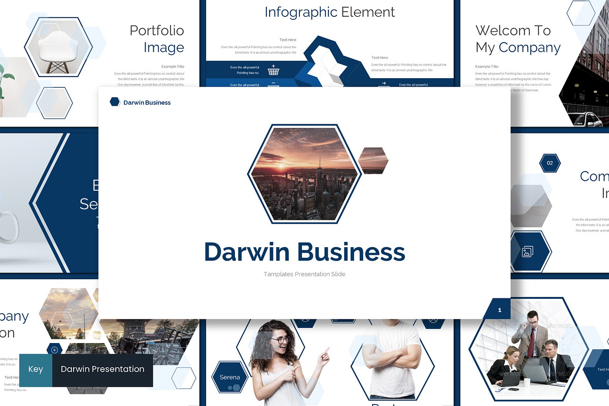 Darwin - Keynote Template, a Presentation Template by inspirasign ...