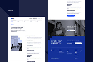 Native-Business Figma Web Template