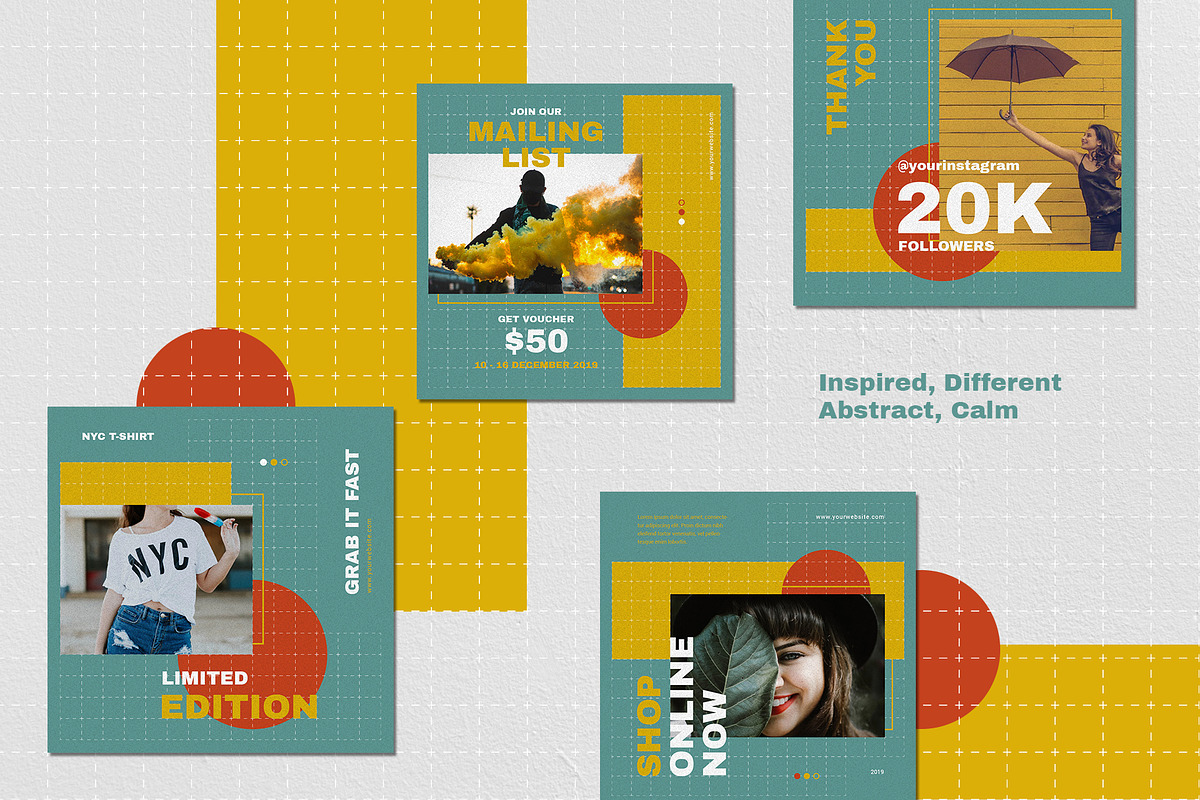 Hype - Instagram Pack, a Social Media Template by uyo66 (Photo 3 of 7)