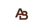 AB Monogram Logo Design. BA, a Branding & Logo Template by Vectorium Studio (Thumbnail 2 of 2)