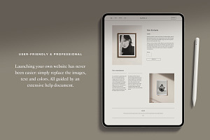 Alpaca Squarespace 7.1 Website Theme