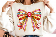 Rhinestone Easter Coquette Bow Png, an Illustration by Daily.Designs (Thumbnail 5 of 5)
