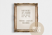 Isolated Frame. Portrait+Landscape, a Print Template by Dorado Stock (Thumbnail 2 of 8)