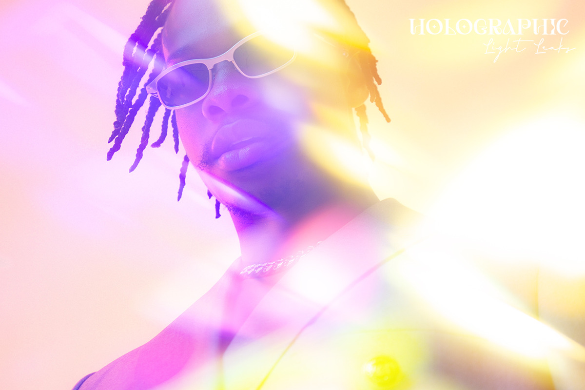 Holographic Light Leaks, a Texture Graphic by Julie&Taily (Photo 18 of 28)