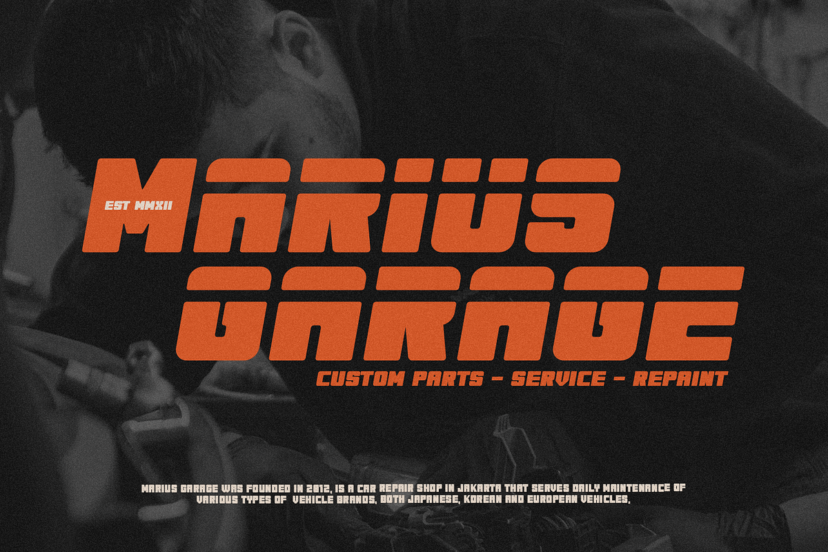 Vegapunk, a Font by FactoryType Studio (Photo 4 of 11)