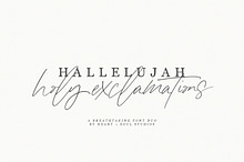 Hallelujah | Font Duo