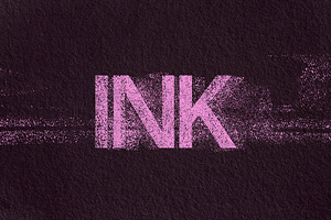 Ink Distortion Effect