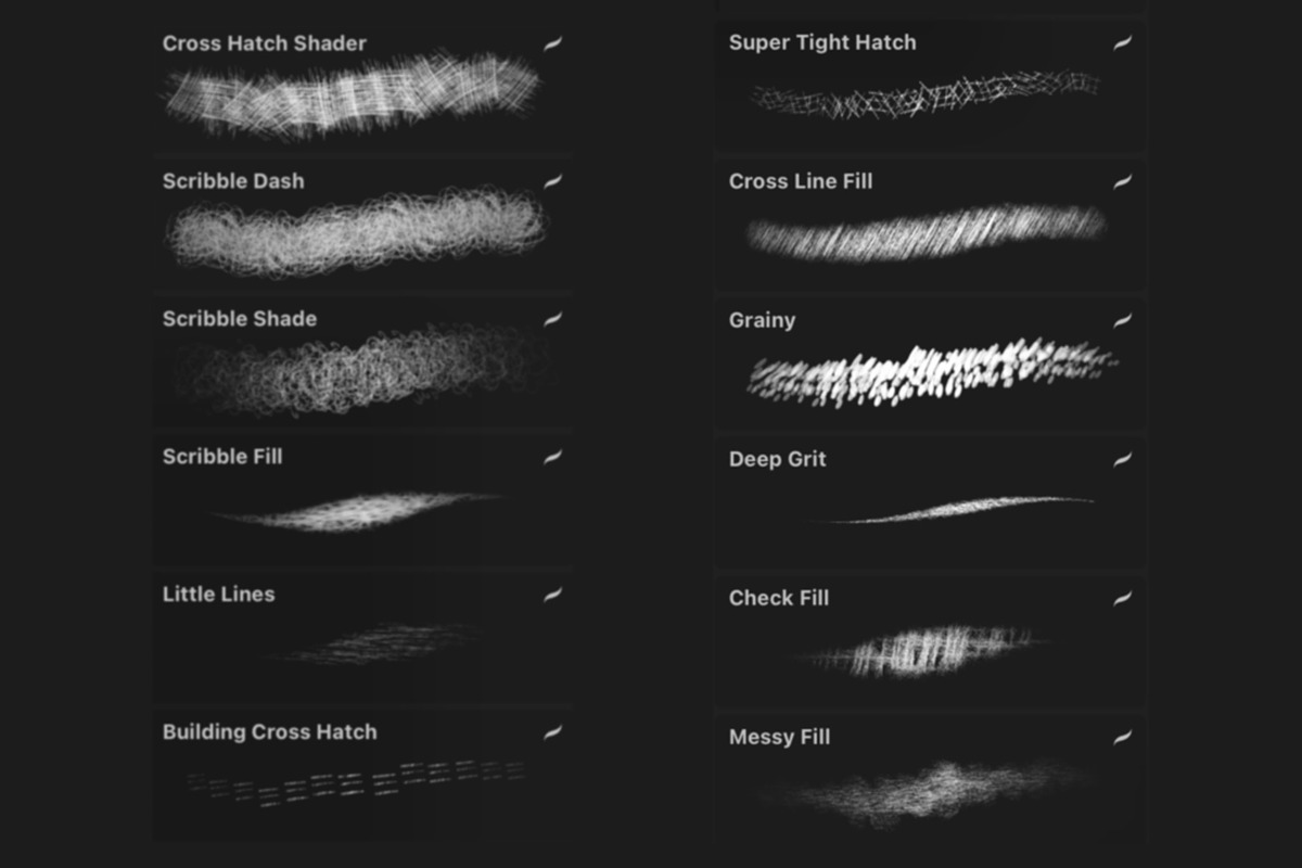 Pencil Brushes for Procreate, a Brush Add-On by KJP Designs (Photo 8 of 12)