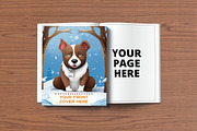 7.5 x 9.25 open & closed book mockup, a Books & Magazine Mockup by Rami's Mockups (Thumbnail 8 of 8)