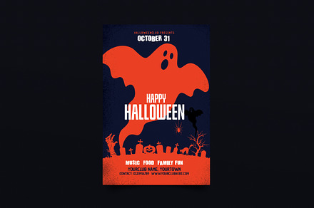 Happy Halloween, a Flyer Template by DesignWorkz