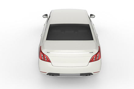 White sedan car on white background stock photo containing car and sedan, a Transportation Photo by Pozitivo
