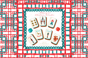Christmas Nutcracker Mahjong Clipart, an Education Illustration by LABFcreations (Thumbnail 2 of 5)
