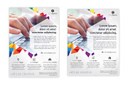 Web Agency flyer, a Flyer Template by buttonpl (Thumbnail 3 of 3)