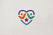 Colorful Kids Education Heart Logo, a Branding & Logo Template by Luxury Logos (Thumbnail 4 of 4)