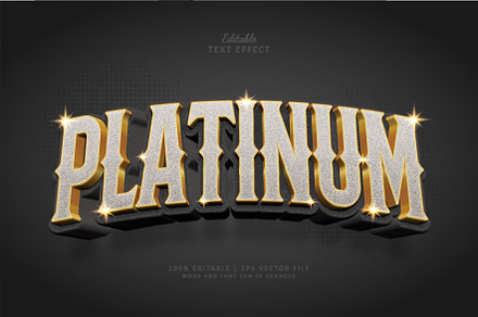 Text Effect Platinum Game Esport, a Layer Style Add-On by Navy Graphic