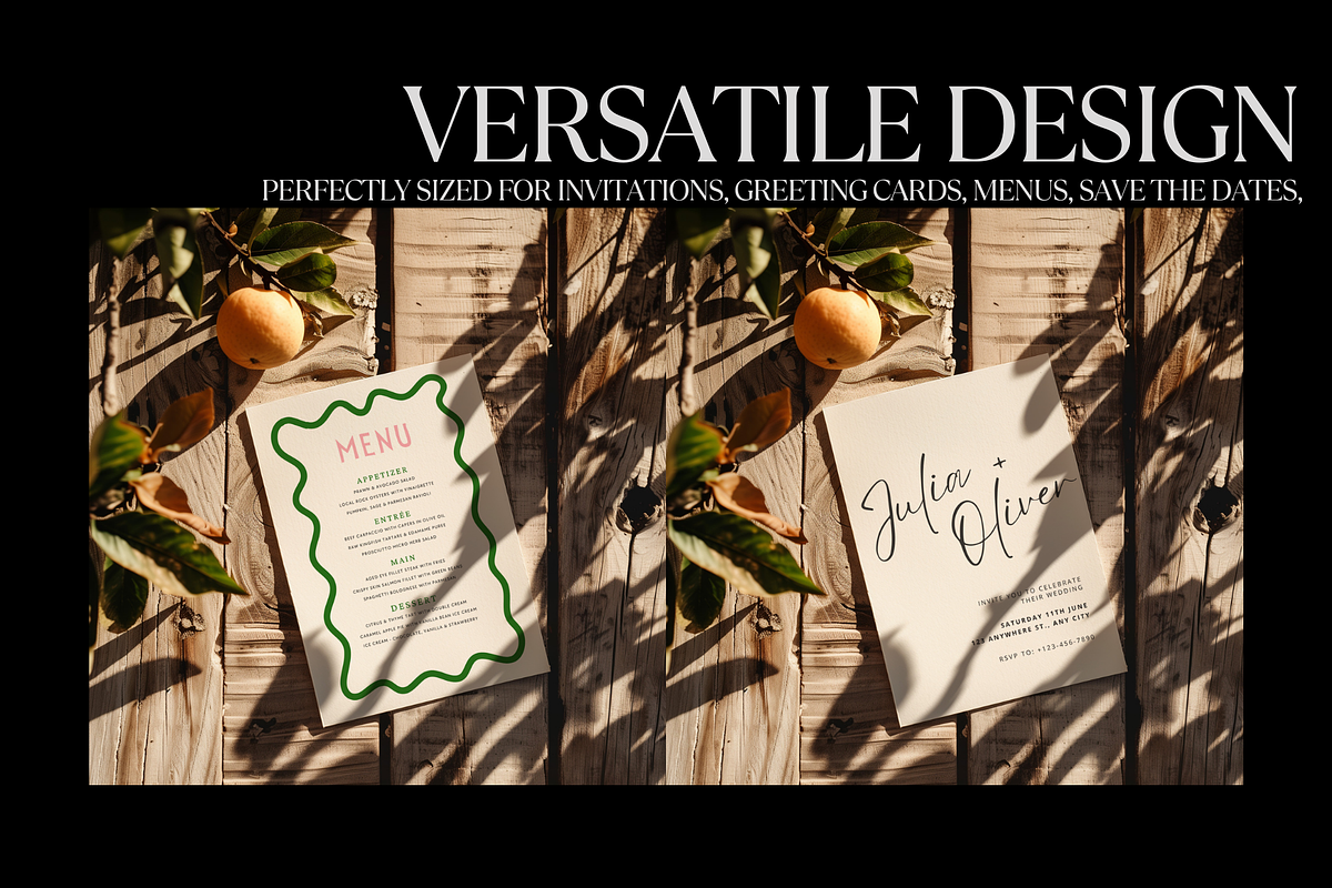 Rustic 5x7 Invitation Mockup PSD, a Mockup by PhoebeCreates (Photo 4 of 7)