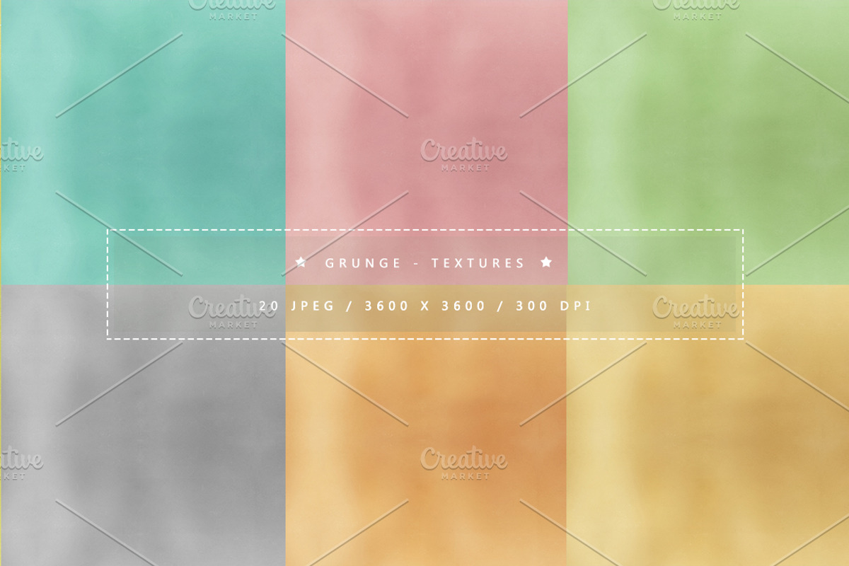 20 Color Grunge Texture, a Texture Graphic by Orange Fox (Photo 3 of 7)