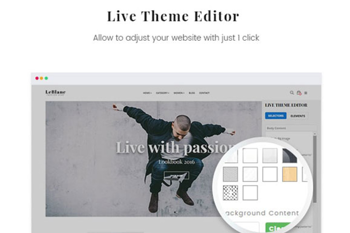 Leo Leblanc Responsive Prestashop, a Bootstrap Template by LeoTheme (Photo 5 of 9)