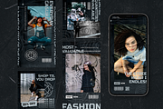 Fashion Instagram Template - Darkend, a Social Media Template by Gibcreat (Thumbnail 2 of 4)