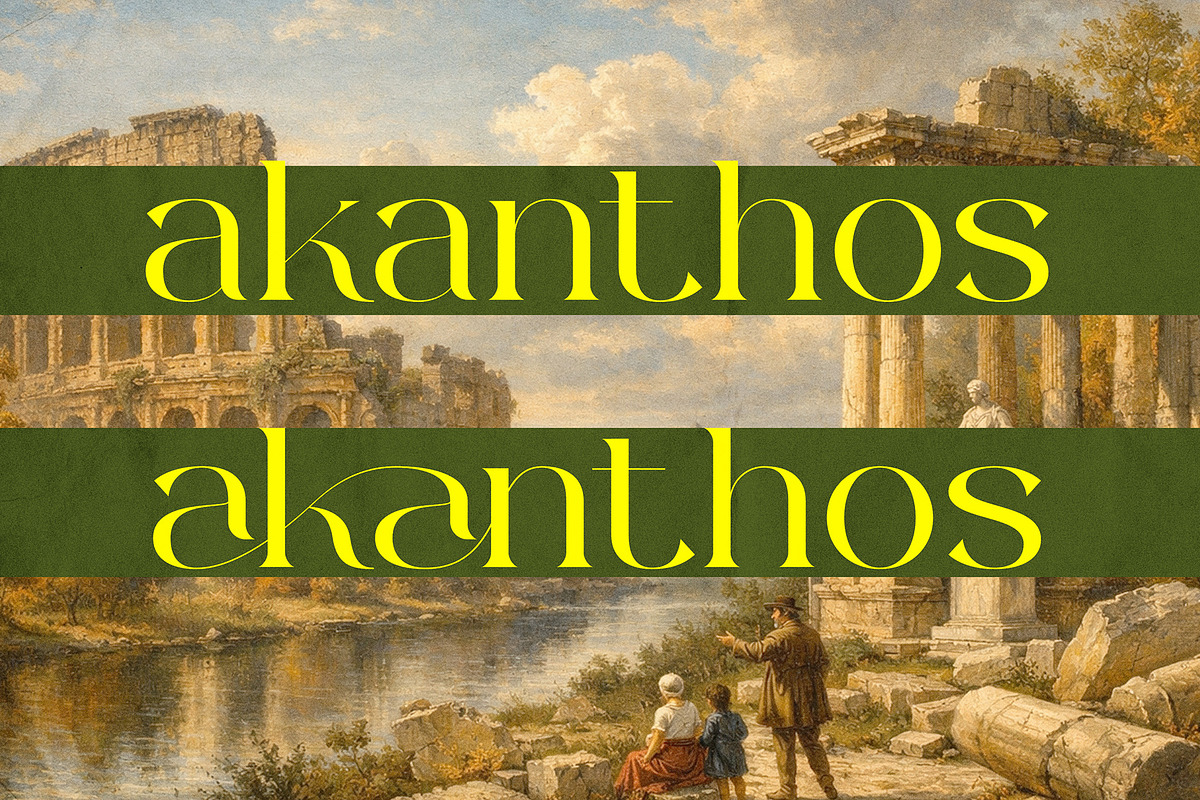 Marekan - A Modern Serif Font, a Serif Font by Muflieart (Photo 9 of 11)