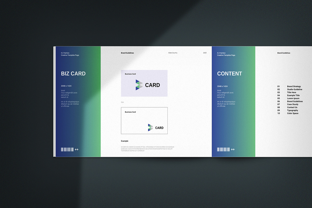 Brand Guidelines Template, a Brochure Template by metastudio38 (Photo 3 of 10)