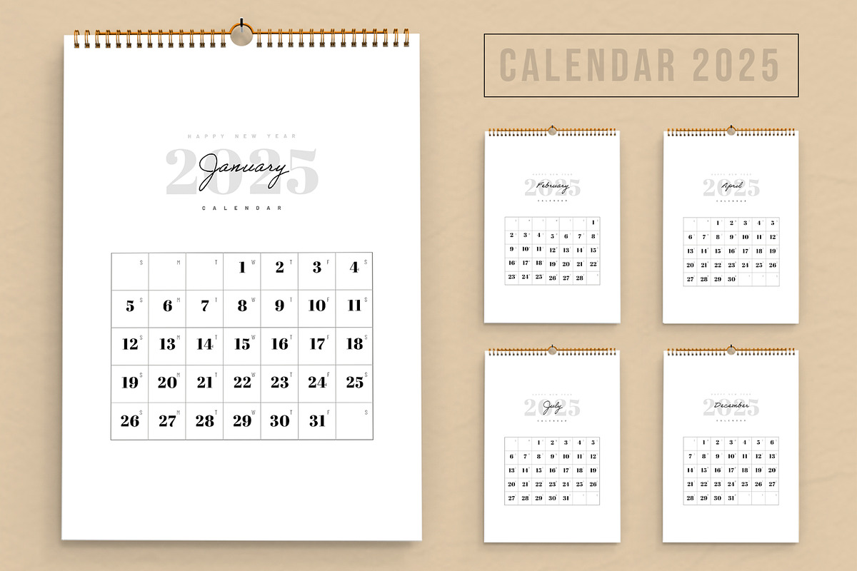 Calendar Layout, a Stationery Template by ContestDesign (Photo 1 of 4)