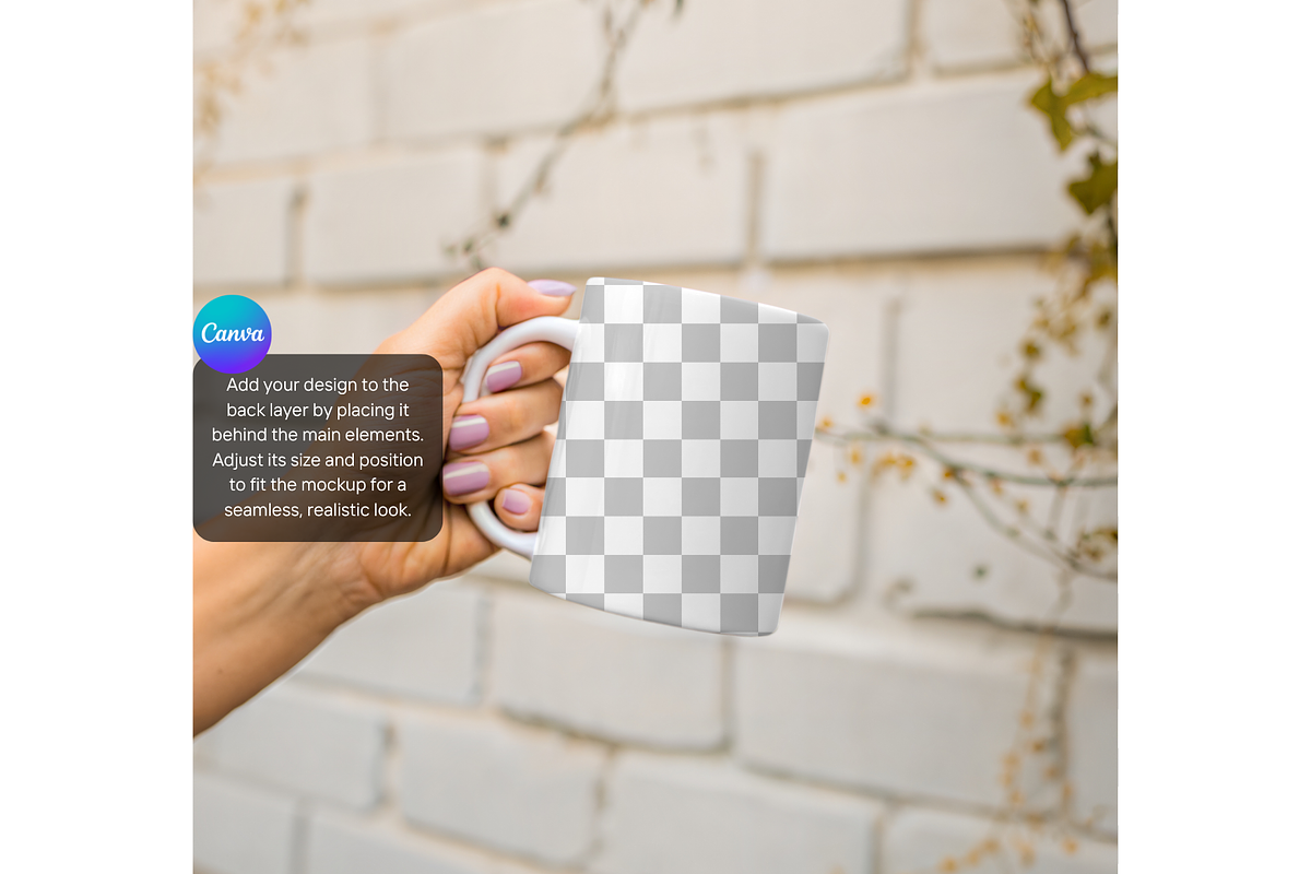 Neutral Mug Mockup with Rustic Wall, a Product Mockup by MockupWizard (Photo 3 of 5)
