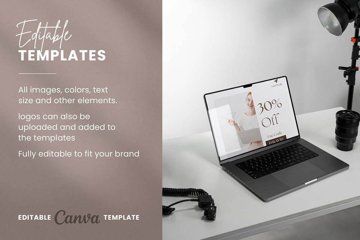 60 Instagram Post and Story, Canva, a Social Media Template by Niofix (Photo 9 of 10)