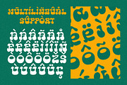 Saghi | Groovy Retro, a Handwritten Font by Pentagonistudio (Thumbnail 10 of 10)