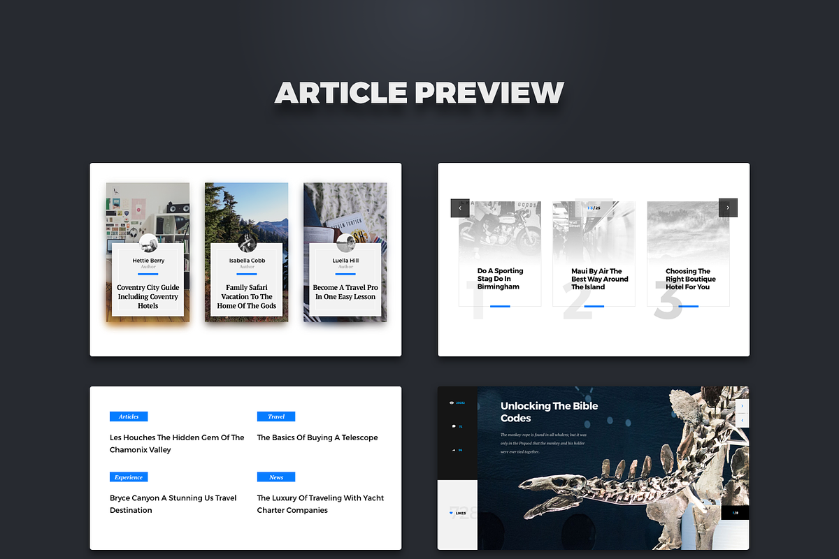 Article UI, a Templates & Theme by katrukhin (Photo 11 of 12)