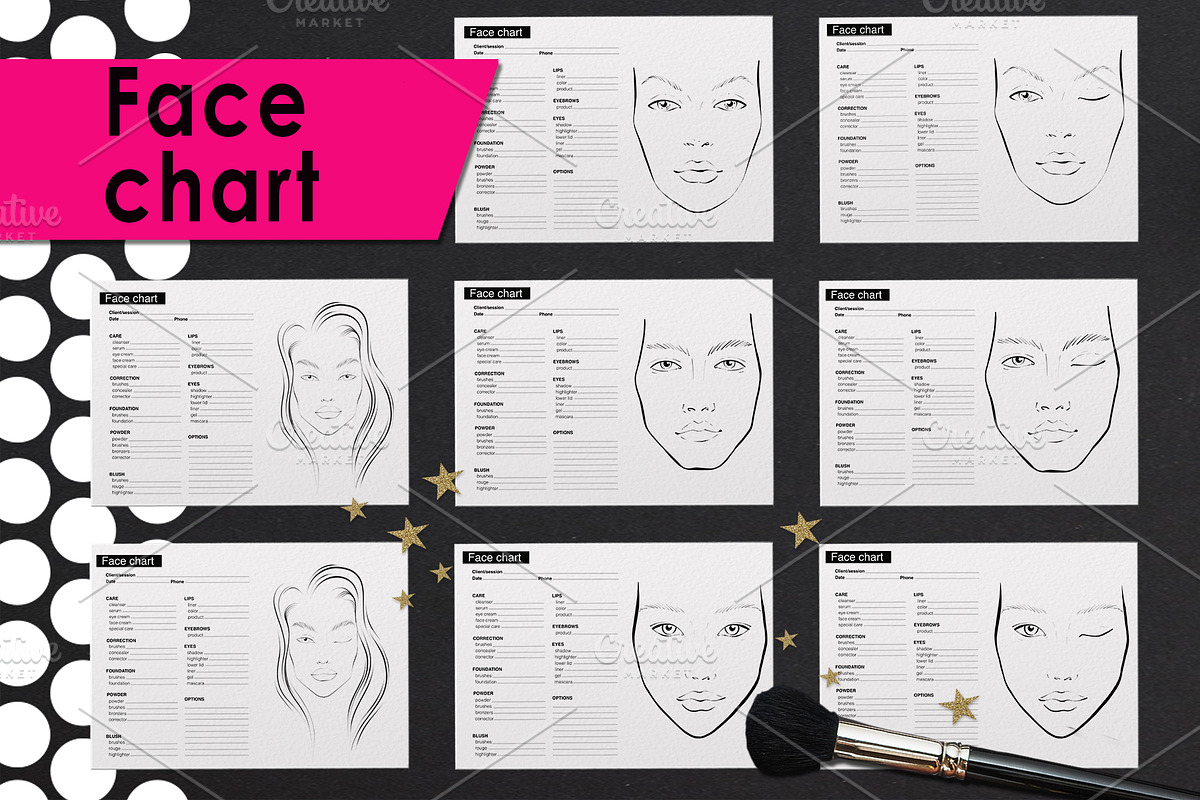 Set for makeup artists. preview 3