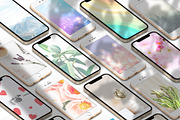 3D iPhone Presentation Mock-Up 04, an iPhone Mockup by Graphicsworld125 (Thumbnail 4 of 9)