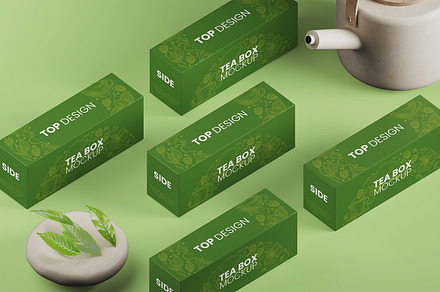 Stationery Tea Mockup