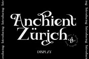 Ancient Zurich - Elegant Serif Logo, a Serif Font by Dirtyline Studio (Thumbnail 1 of 22)