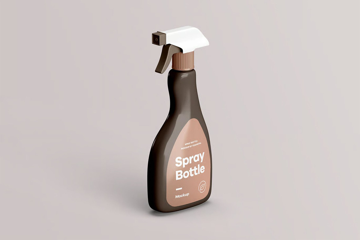Spray Bottle Mock-up, a Product Mockup by zippypixelstudio (Photo 13 of 13)