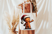 Whimsical Funny Gingerbread Clipart, a Seasonal Illustration by Designworld (Thumbnail 8 of 8)