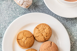 Polvorones and mantecados, a Food & Drink Photo by Alexander Prokopenko