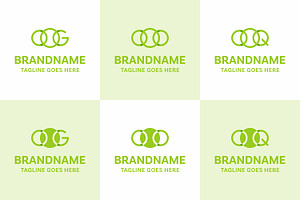 OG OO OQ OOG OOO OOQ Tennis Ball, a Branding & Logo Template by Pray Art Design Studio