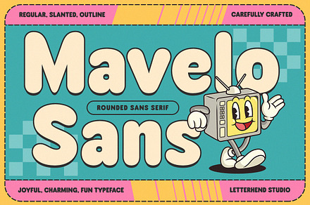 Mavelo Retro Sans Serif